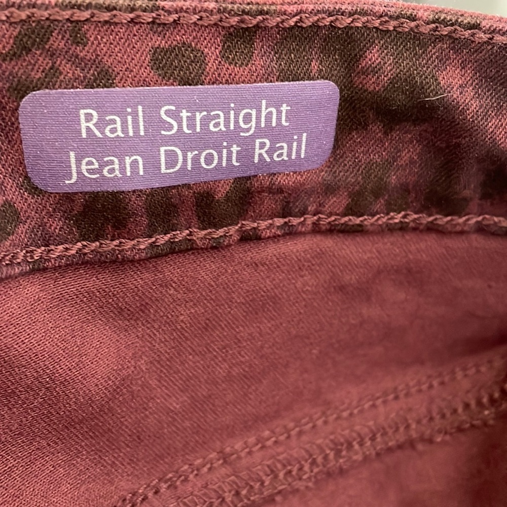 Gloria Vanderbilt Rail Straight Jeans Mid Rise - Picture 11 of 11